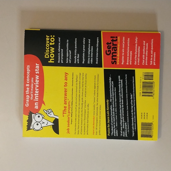 Job Interviews For Dummies Book - Picture 2 of 2